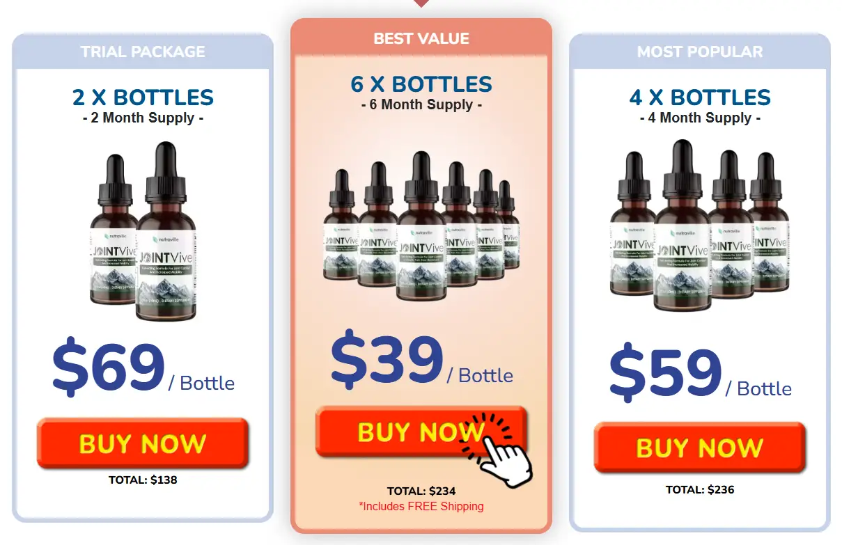 3 Days  JointVive Offer